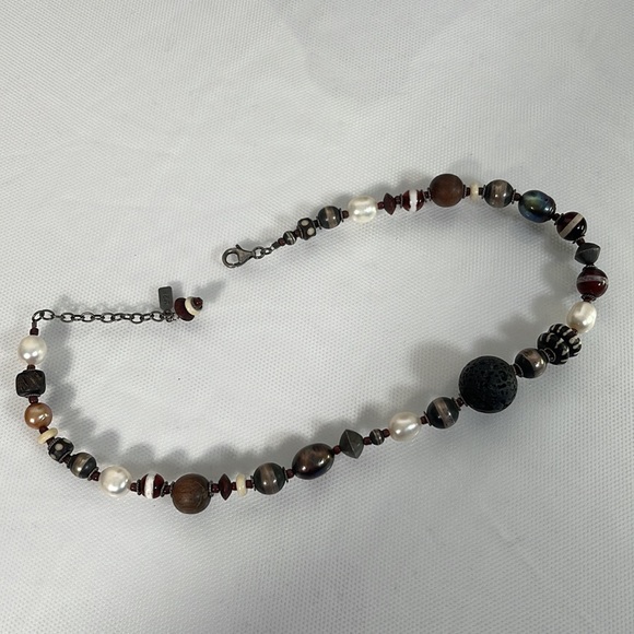 Vintage Navajo, 925 peyote bird necklace. - Picture 7 of 8